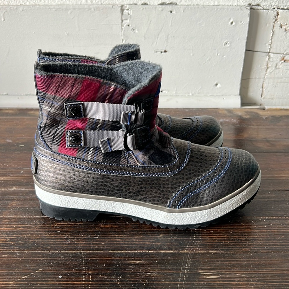 UGG Women's Winter Boots - Black and Red Plaid